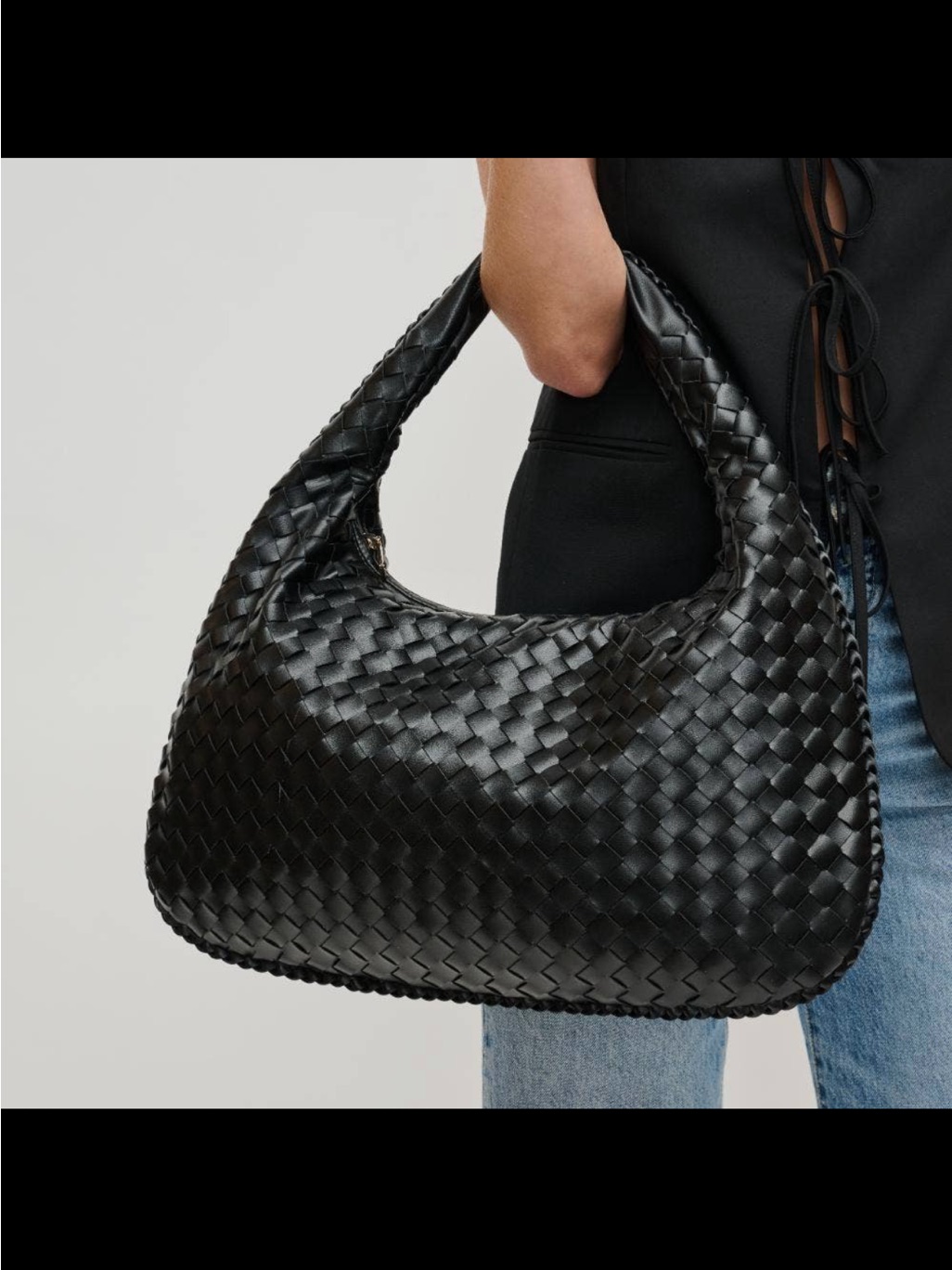 Woven Hobo Bag